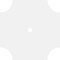Ekena Millwork Haus Architectural Grade PVC Contemporary Ceiling Medallion, 40"OD x 3"ID x 13 1/4"C x 1"P CMP40HS-03000 - alternate 2